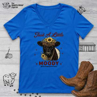 Just a Little Moody 2 V-Neck Tee