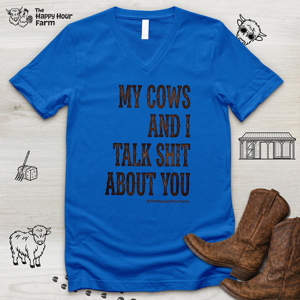 My Cows V-Neck Tee