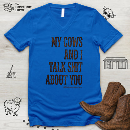 My Cows V-Neck Tee
