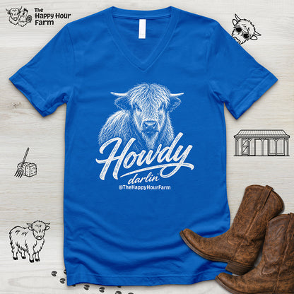 Howdy Darlin V-Neck Tee
