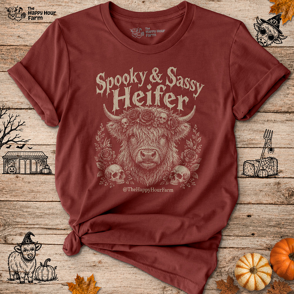 Spooky & Sassy Heifer Unisex Tee