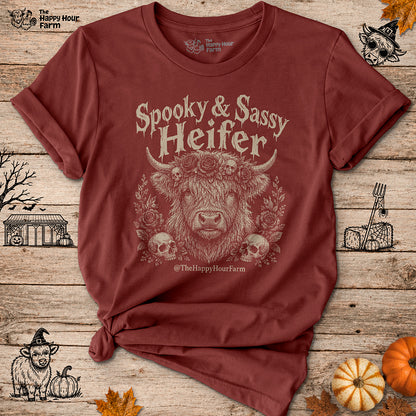 Spooky & Sassy Heifer Unisex Tee