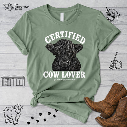 Certified Cow Lover Unisex Tee