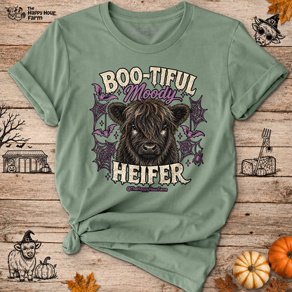 Bootiful Moody Heifer Unisex Tee