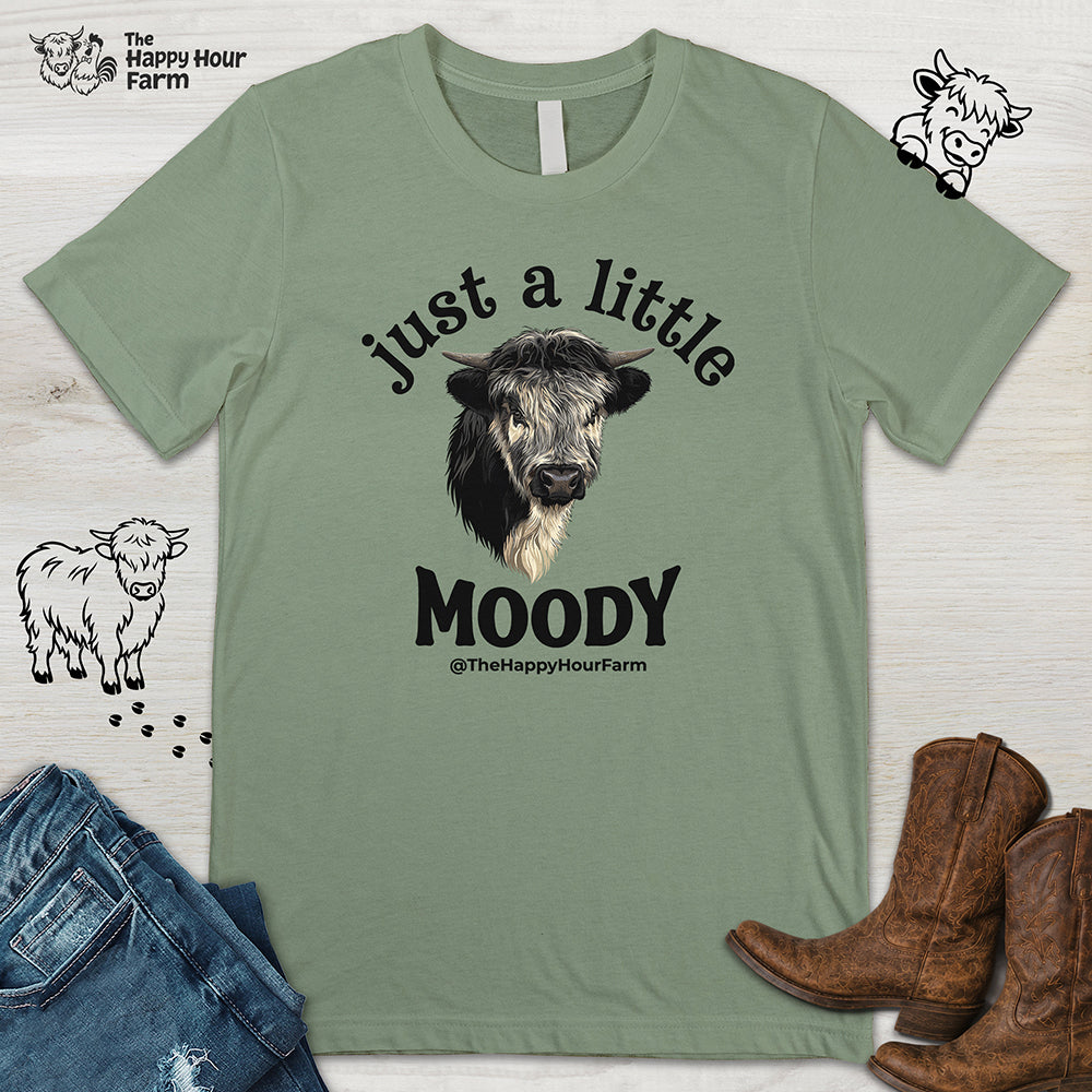Just a Little Moody Unisex Tee