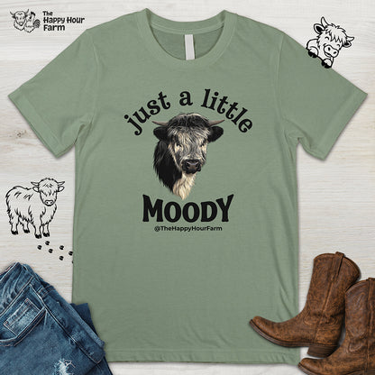 Just a Little Moody Unisex Tee