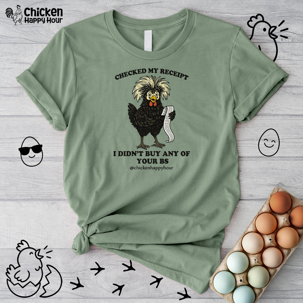Checked My Receipt Unisex Tee