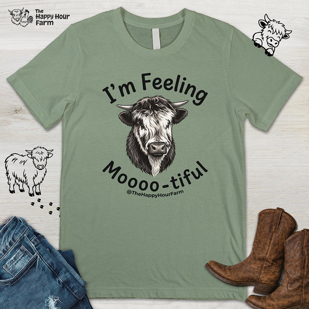 I'm Feeling Moooo-tiful Unisex Tee