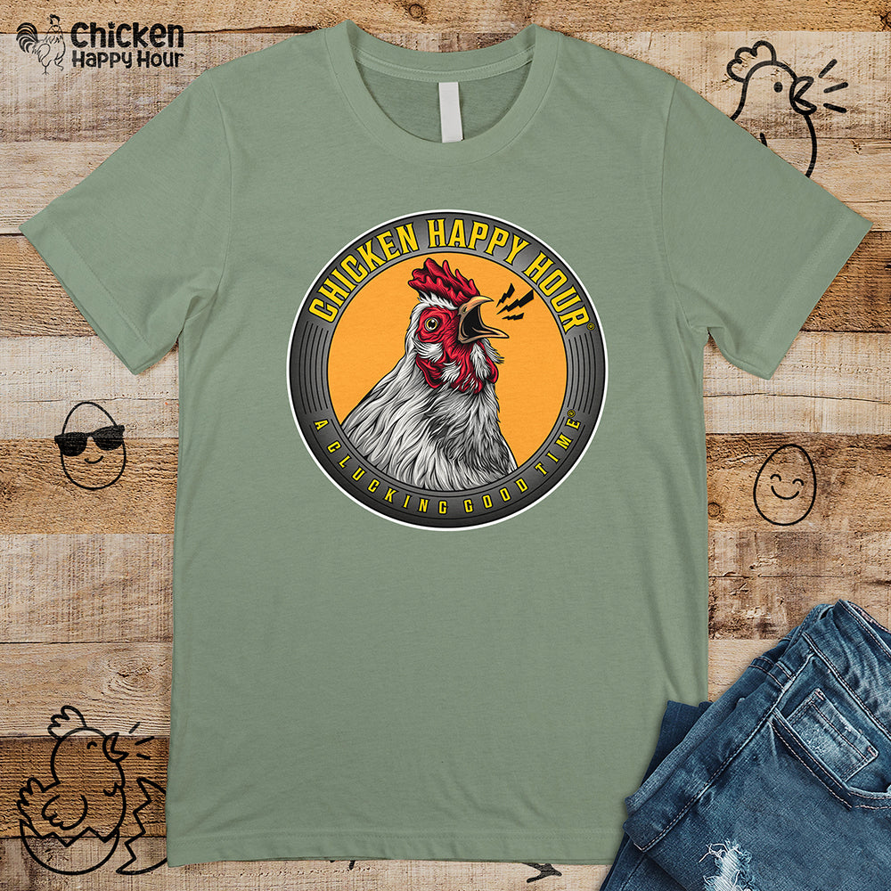 Chicken Happy Logo Unisex Tee