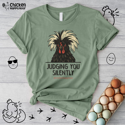 Judging You Silently Unisex Tee