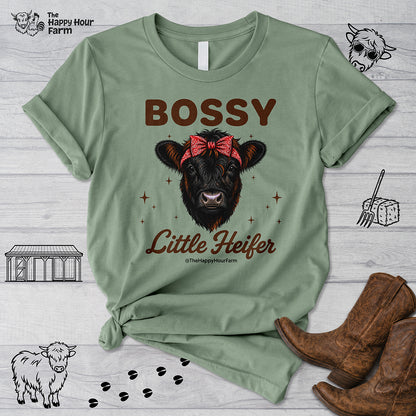 Bossy Little Heifer Unisex Tee