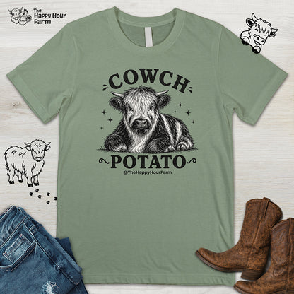 Cowch Potato Unisex Tee