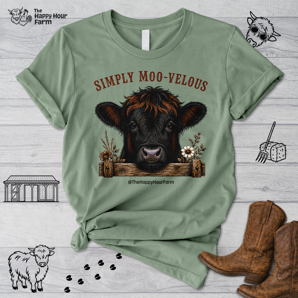 Simply Moo-Velous Unisex Tee