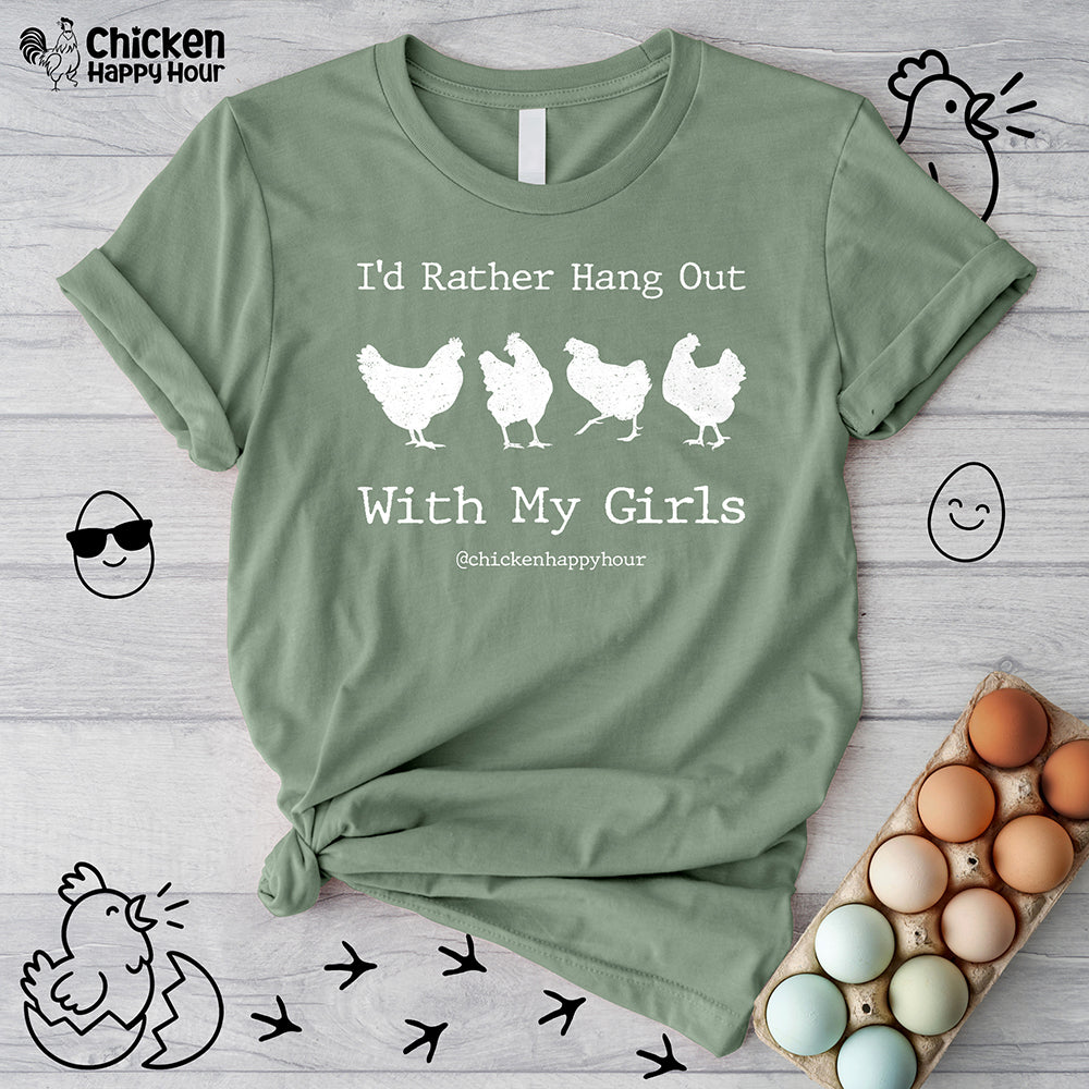 I'd Rather Hang Out Unisex Tee
