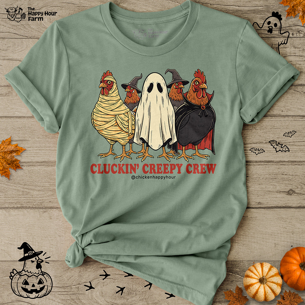 Cluckin Creepy Crew Unisex Tee