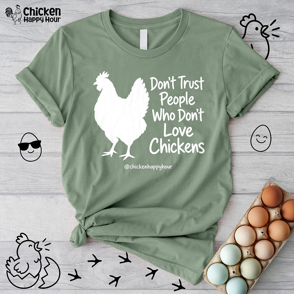 Who Don't Love Chickens Unisex Tee