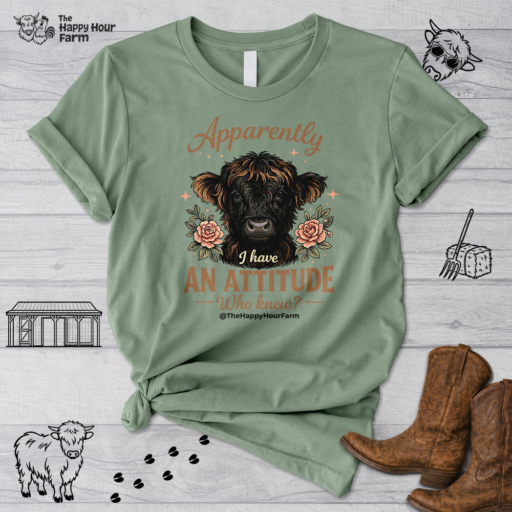 Apparently I Have an Attitude 2 Unisex Tee