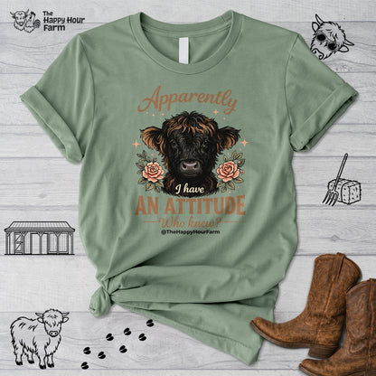 Apparently I Have an Attitude 2 Unisex Tee