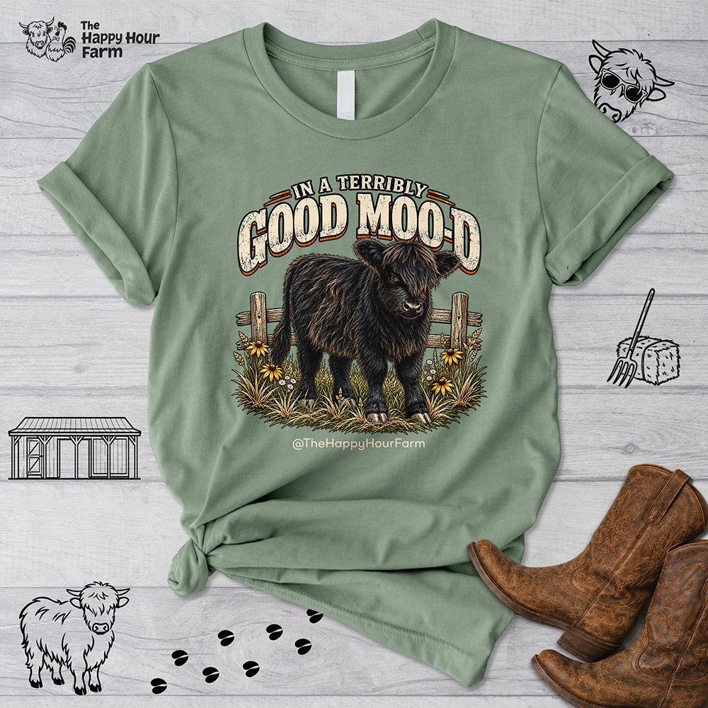 In a Terribly GOOD MOO-D Unisex Tee