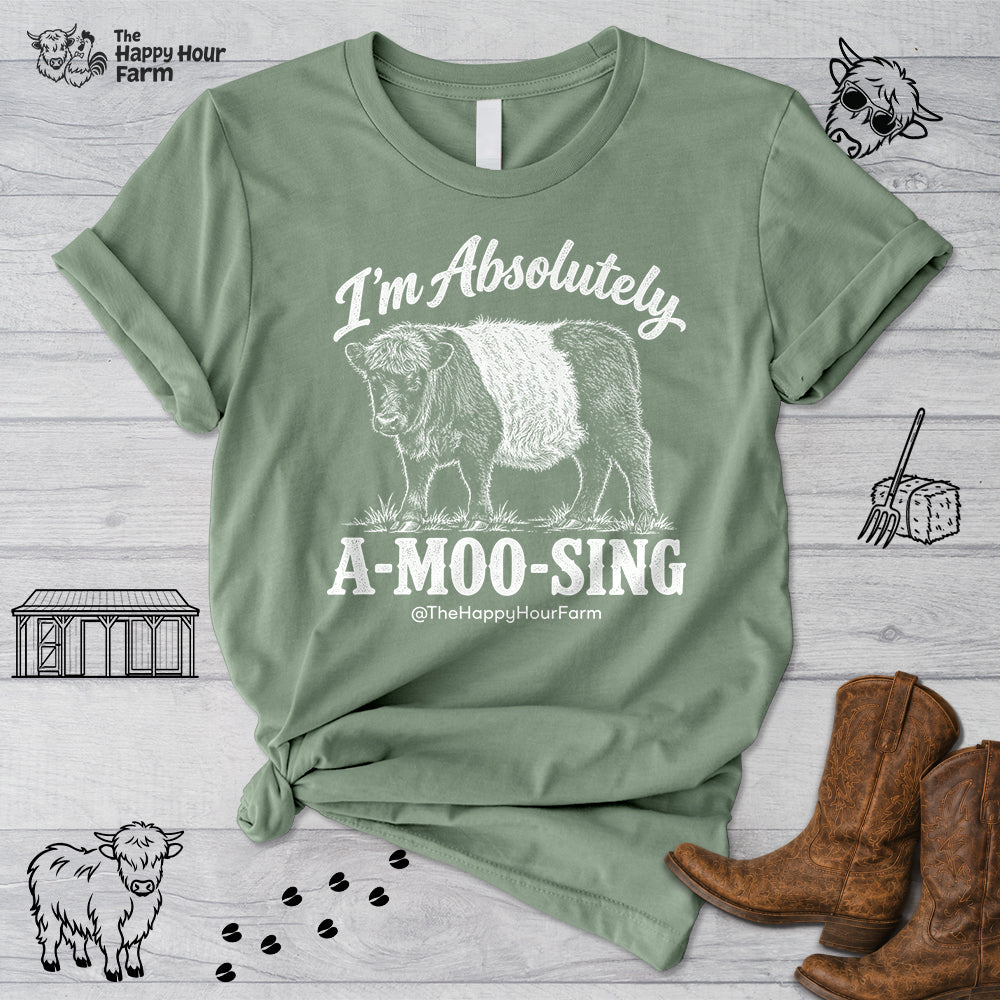 I'm Absolutely A-MOO-SING Unisex Tee