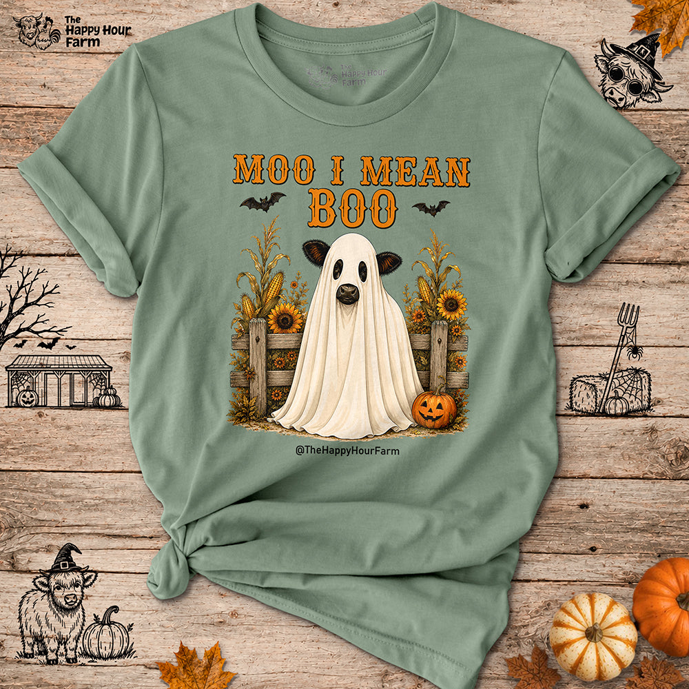 Moo I Mean Boo 2 Unisex Tee
