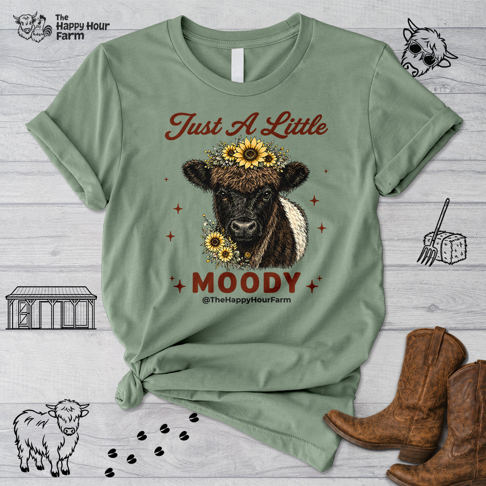Just a Little Moody 2 Unisex Tee
