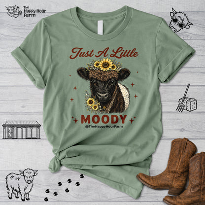 Just a Little Moody 2 Unisex Tee