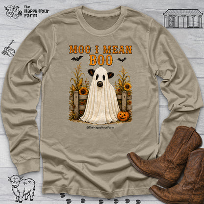 Moo I Mean Boo 2 Long Sleeve