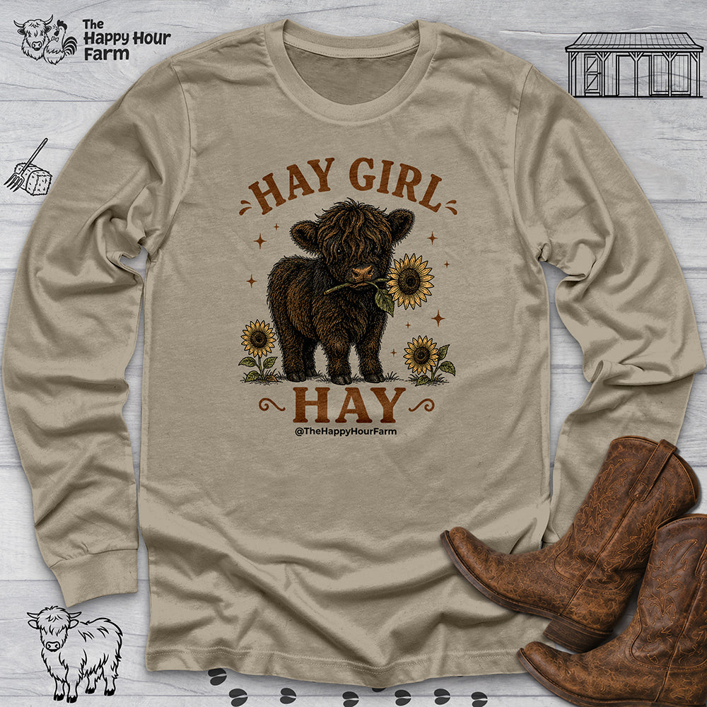 Hay Girl Hay Long Sleeve