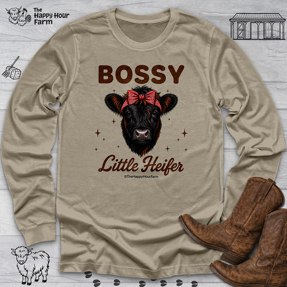 Bossy Little Heifer Long Sleeve