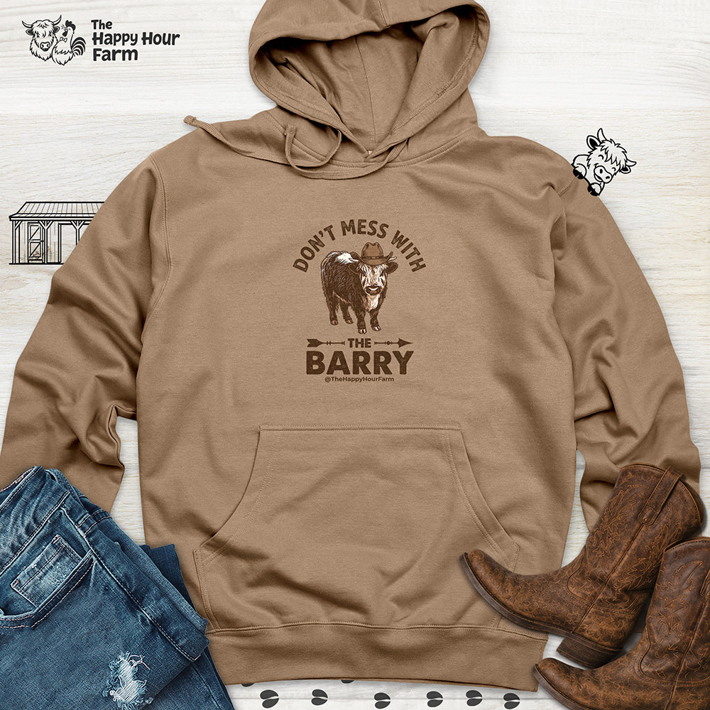 Don't Mess With the Barry Hooded Sweatshirt