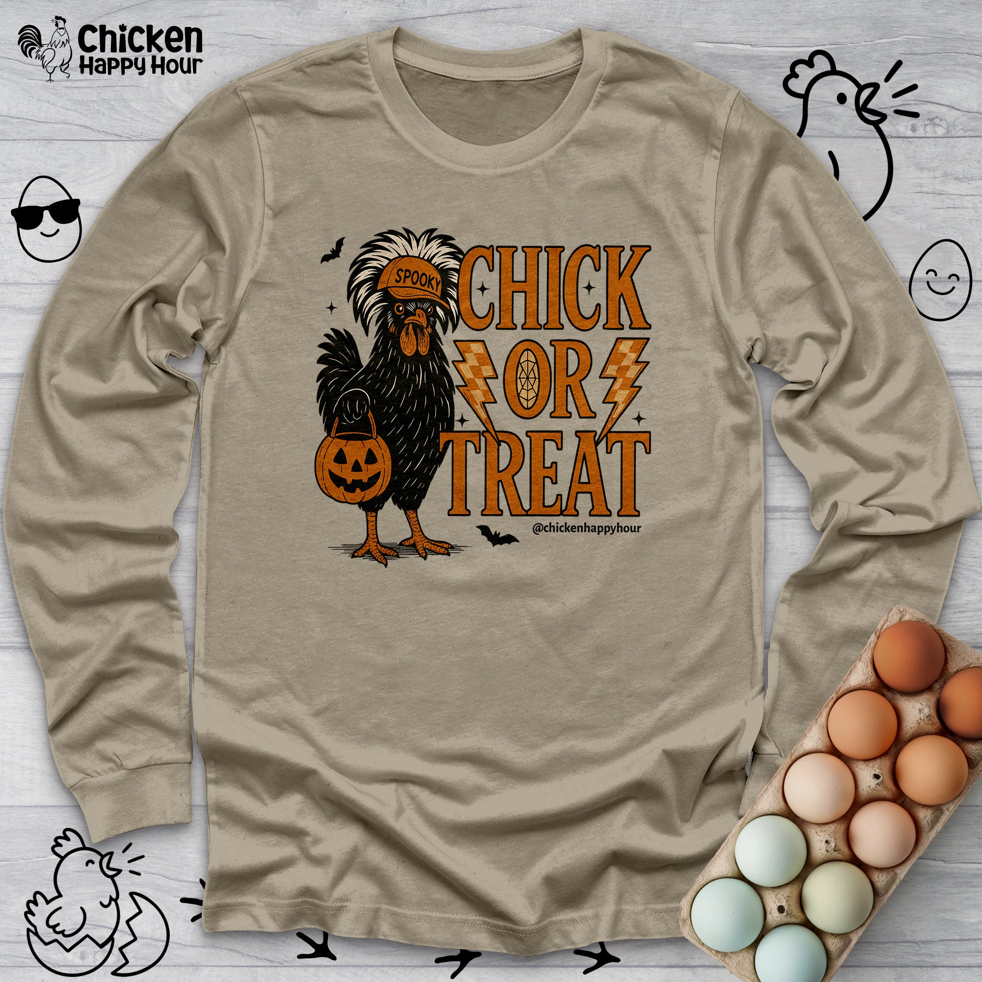 Chick or Treat 02 Long Sleeve
