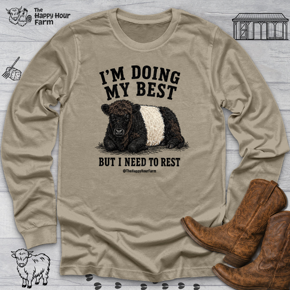 I'm Doing My Best Long Sleeve
