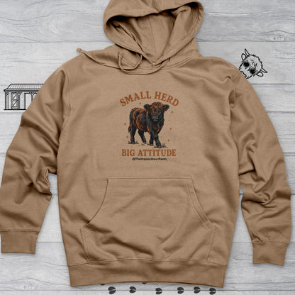 Small Herd Big Attitude Hooded Sweatshirt