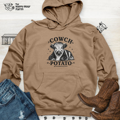 Cowch Potato Hooded Sweatshirt