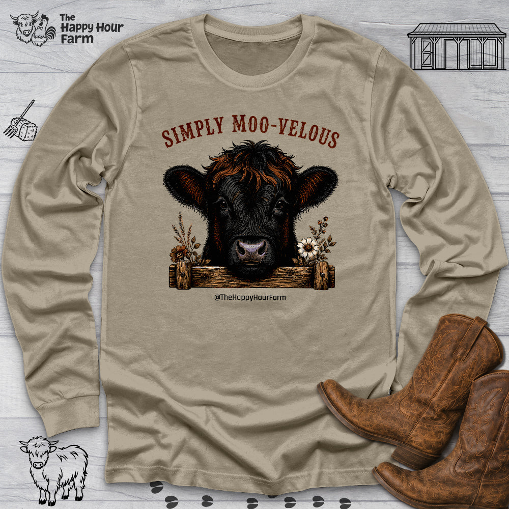 Simply Moo-Velous Long Sleeve