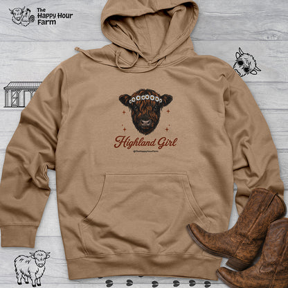 Highland Girl Hooded Sweatshirt