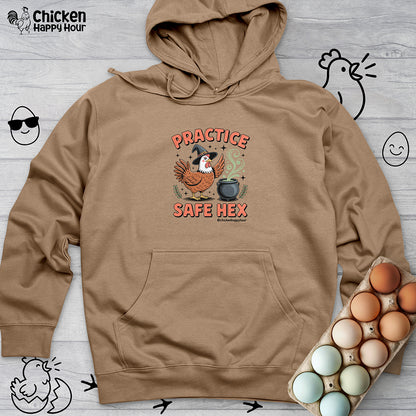 Practice Safe Hex Hooded Sweatshirt