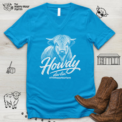 Howdy Darlin V-Neck Tee