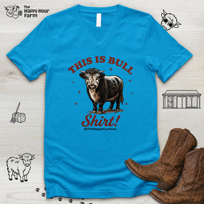 This Is Bull Shirt V-Neck Tee