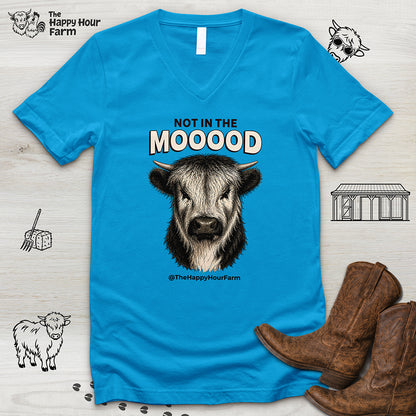 Not In The Mood V-Neck Tee