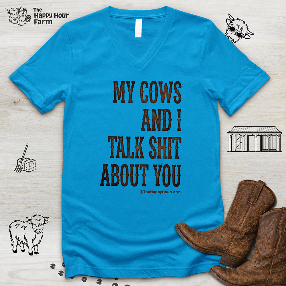 My Cows V-Neck Tee