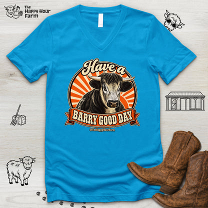 Have a BARRY Good Day V-Neck Tee