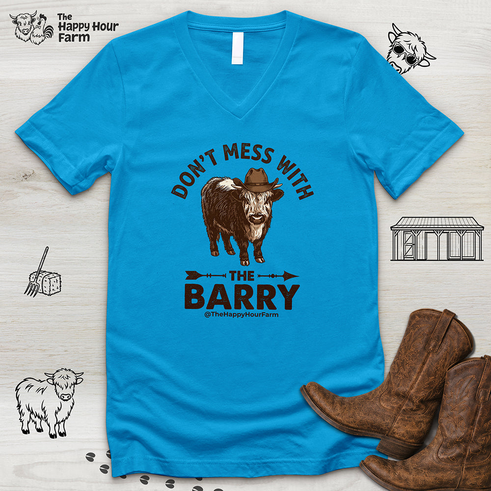 Don't Mess With the Barry V-Neck Tee
