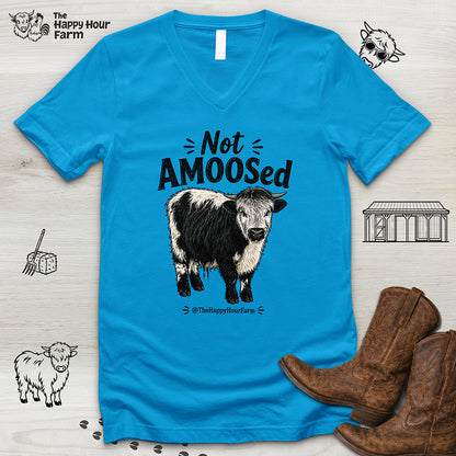 Not AMOOSed V-Neck Tee