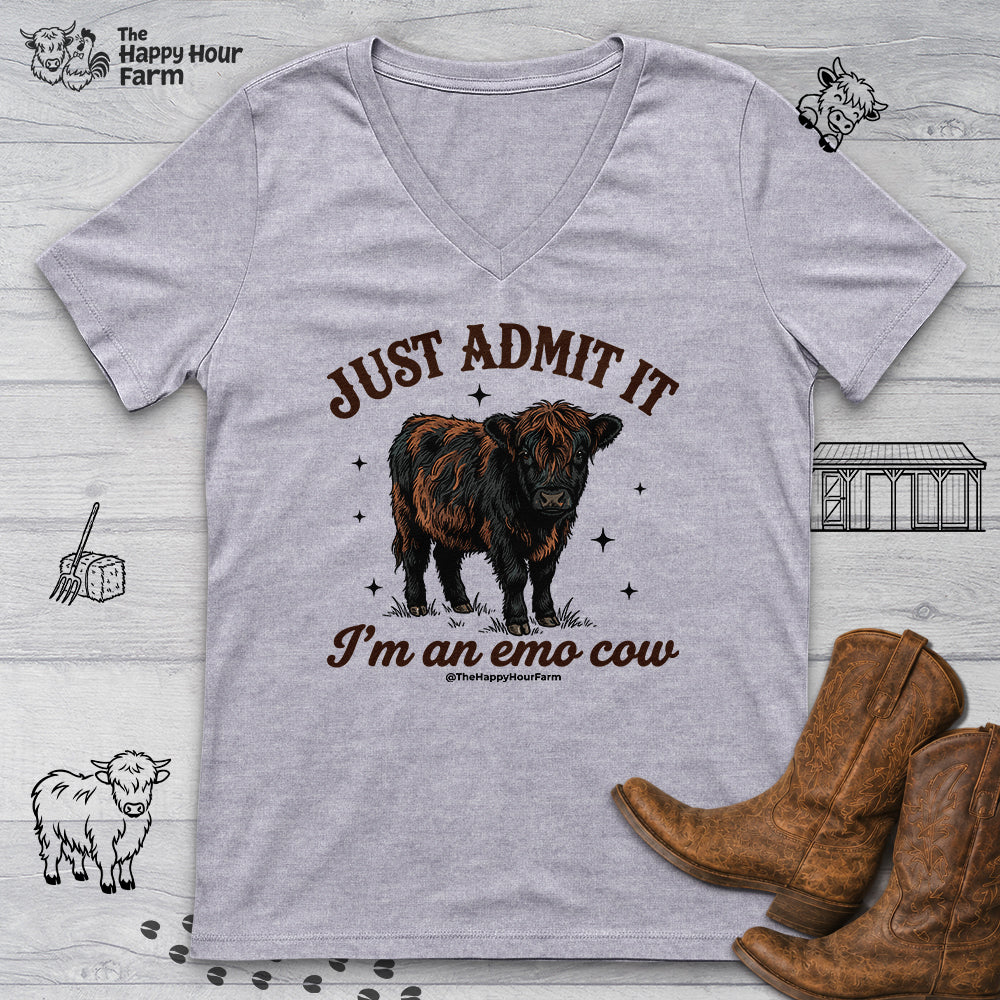 Just Admit It V-Neck Tee