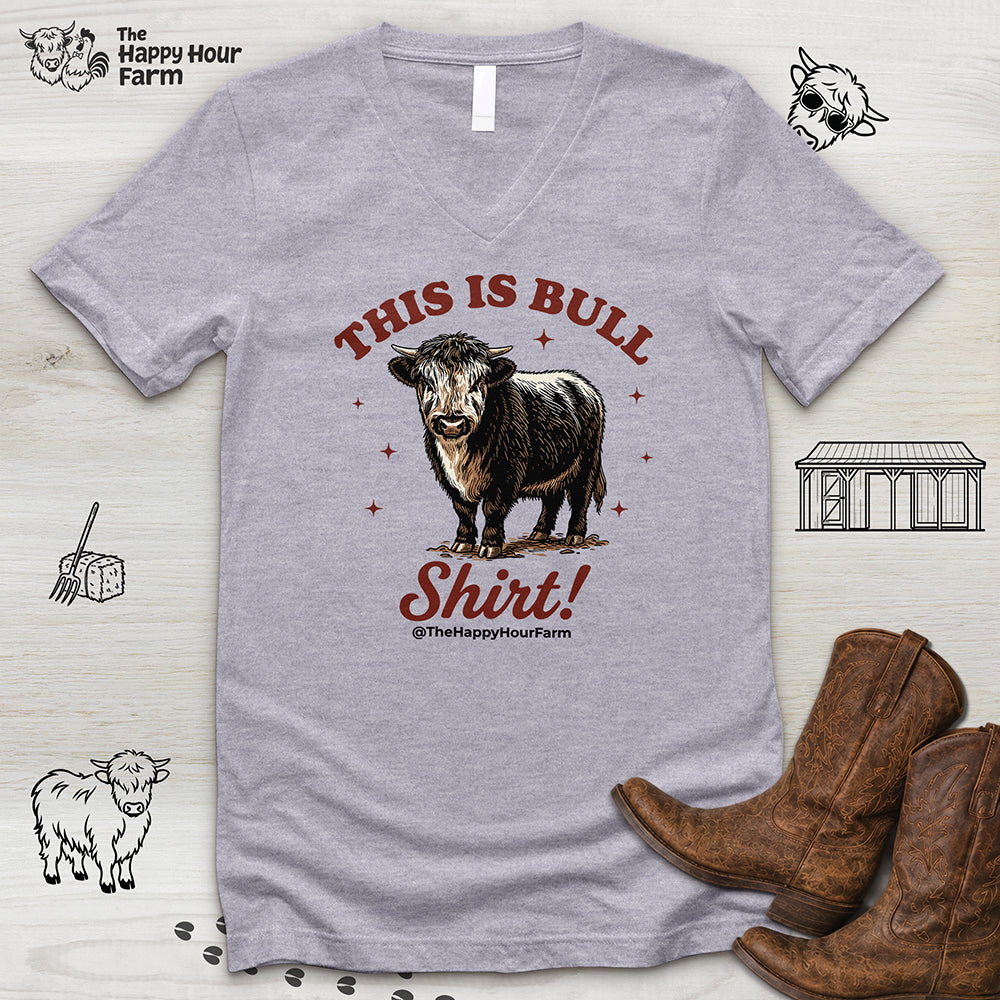 This Is Bull Shirt V-Neck Tee