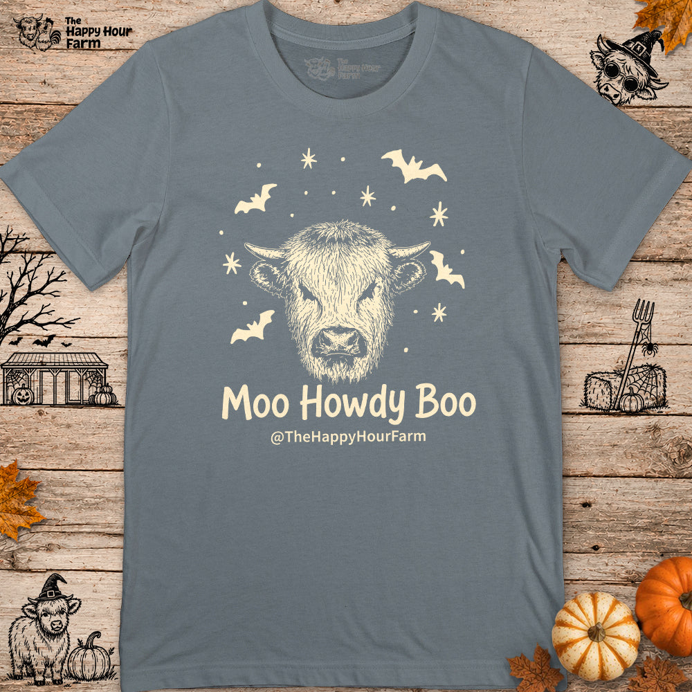 Moo Howdy Boo Unisex Tee