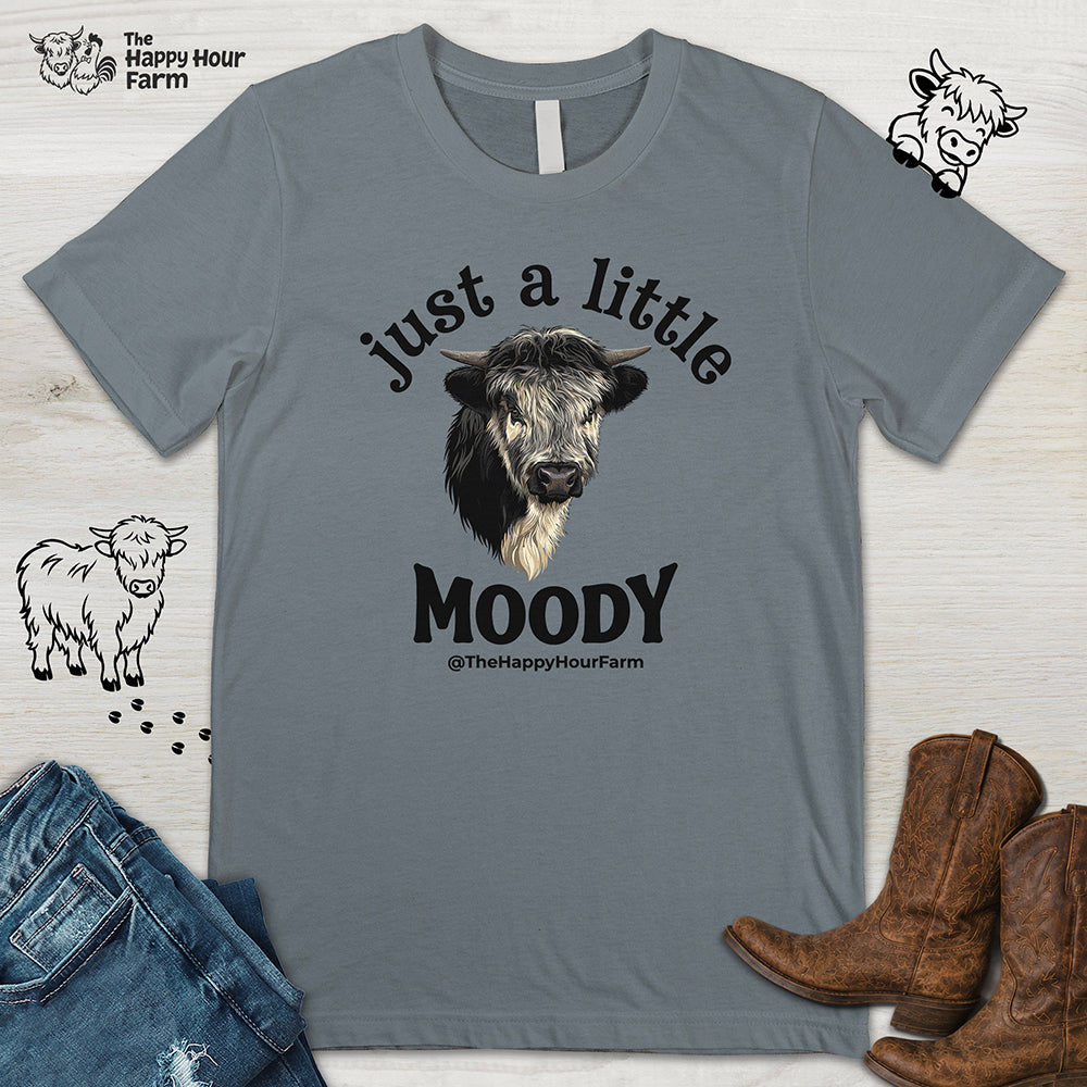 Just a Little Moody Unisex Tee