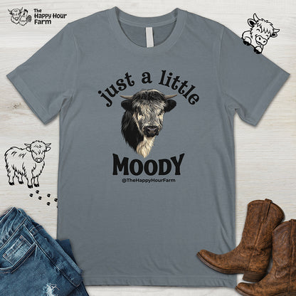 Just a Little Moody Unisex Tee